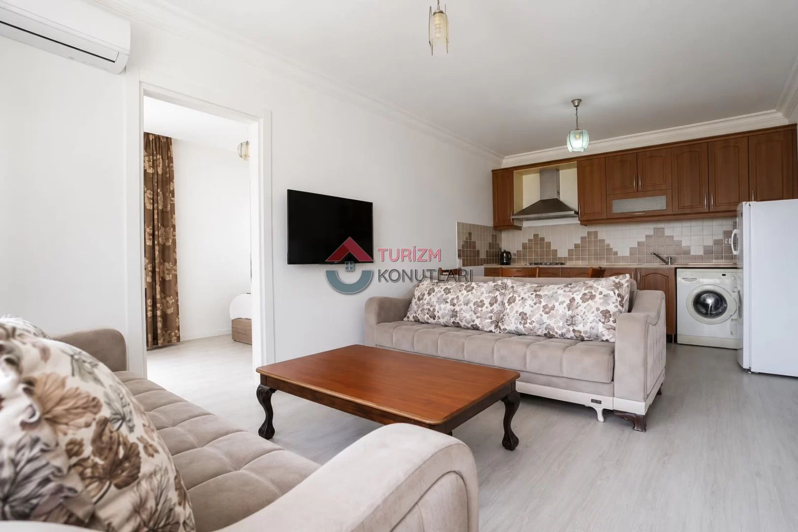 Akkaya'da Günlük Haftalık Kiralık Deniz Manzaralı Apart Dairesi