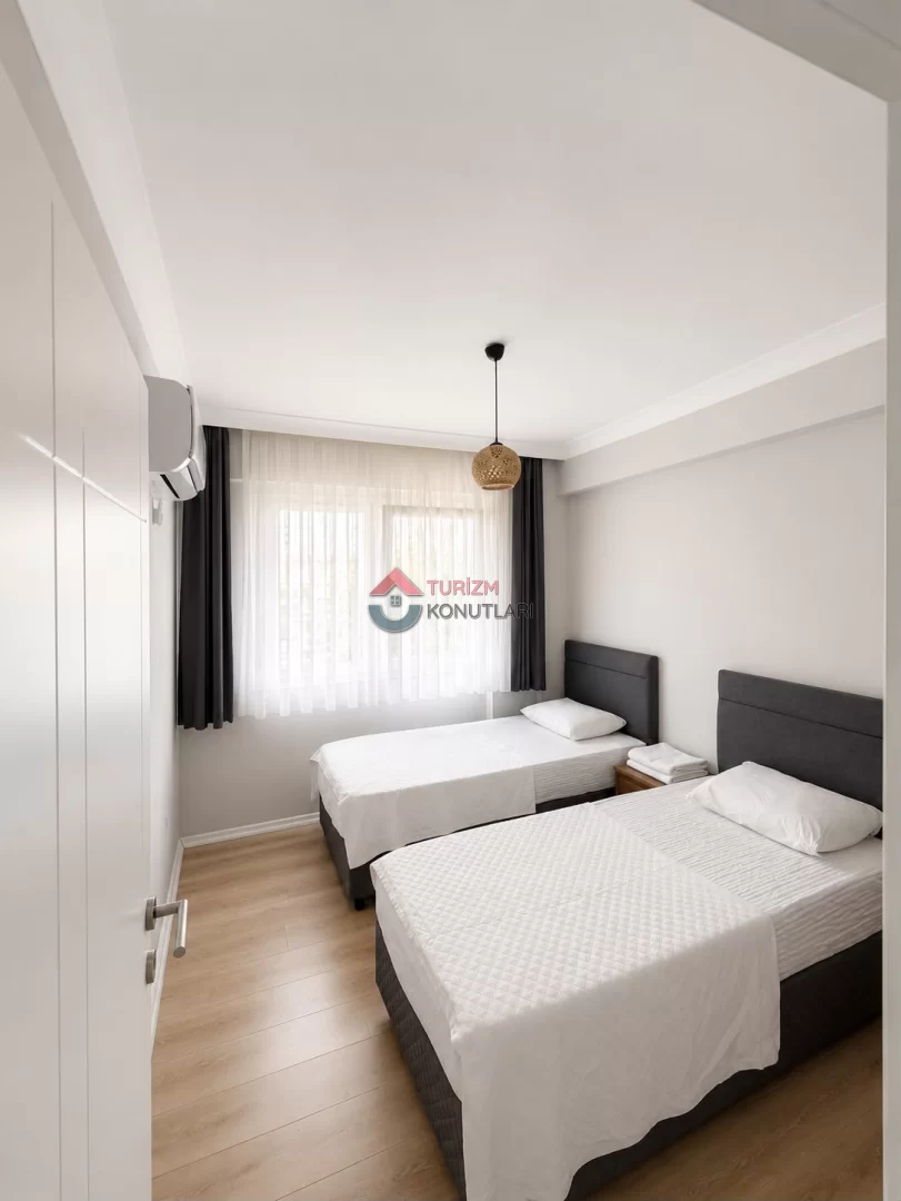Taşyaka Deliktaş'ta 2+1 Günlük Kiralık Havuzlu Daire