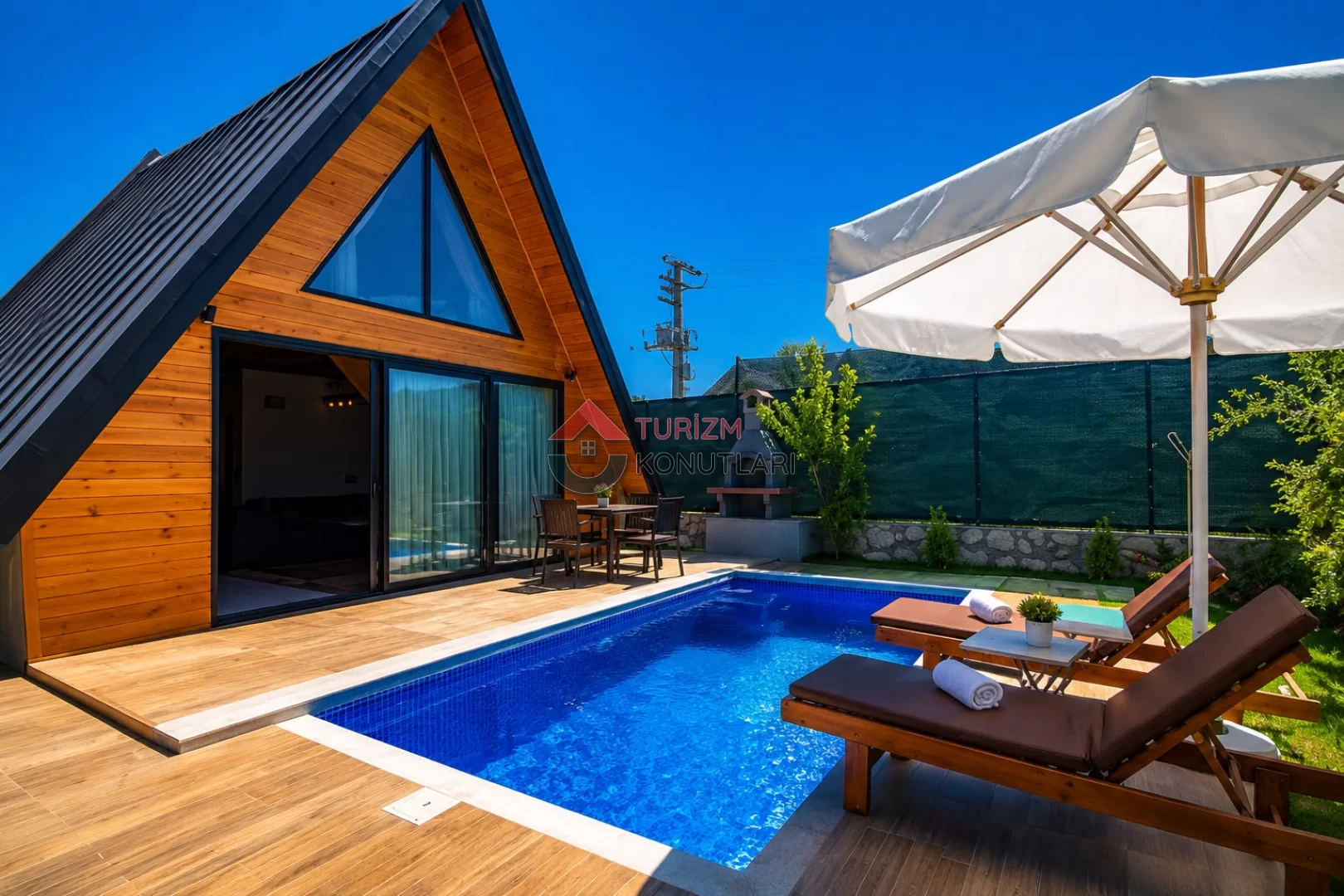 Muğla Fethiye Ultra Lüks Günlük Kiralık Bungalov Villa