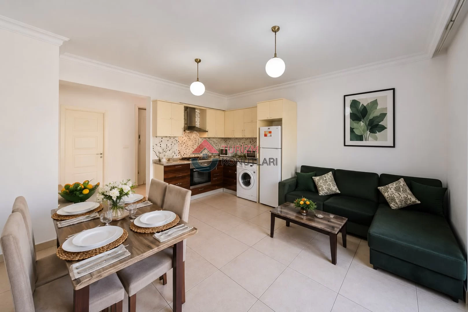 Fethiye ,çalış Plajı'na 350 Mt Günlük Kiralık 2+1 Apart