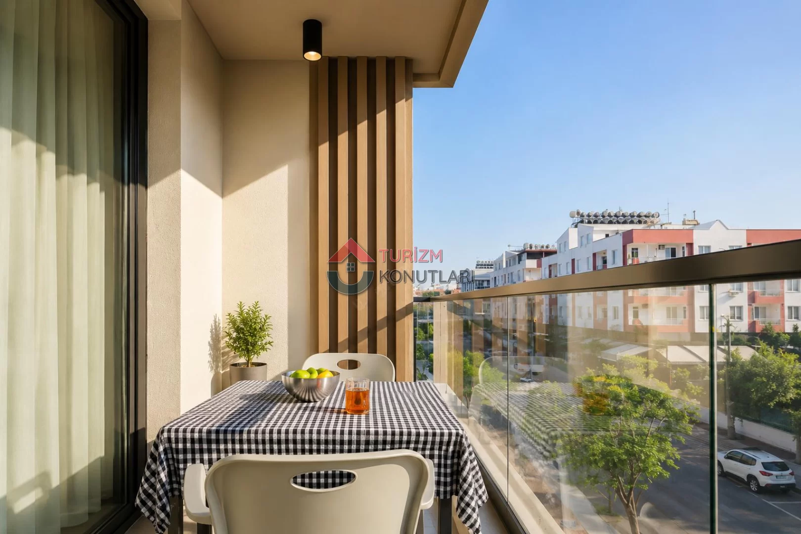 Konyaaltında Günlük Eşyalı Ve Tam Donanımlı Suit Daire